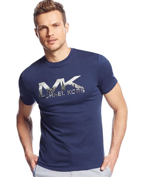 michael kors mens logo t shirt|Michael Kors men shirts sale.